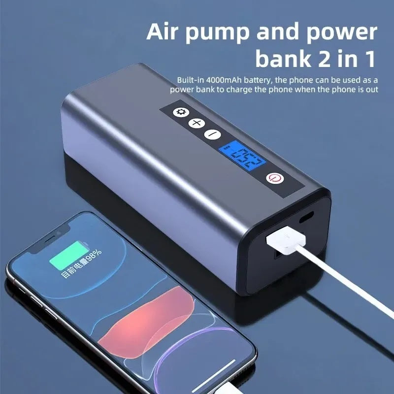 Portable Car Tire Inflator Air Injector