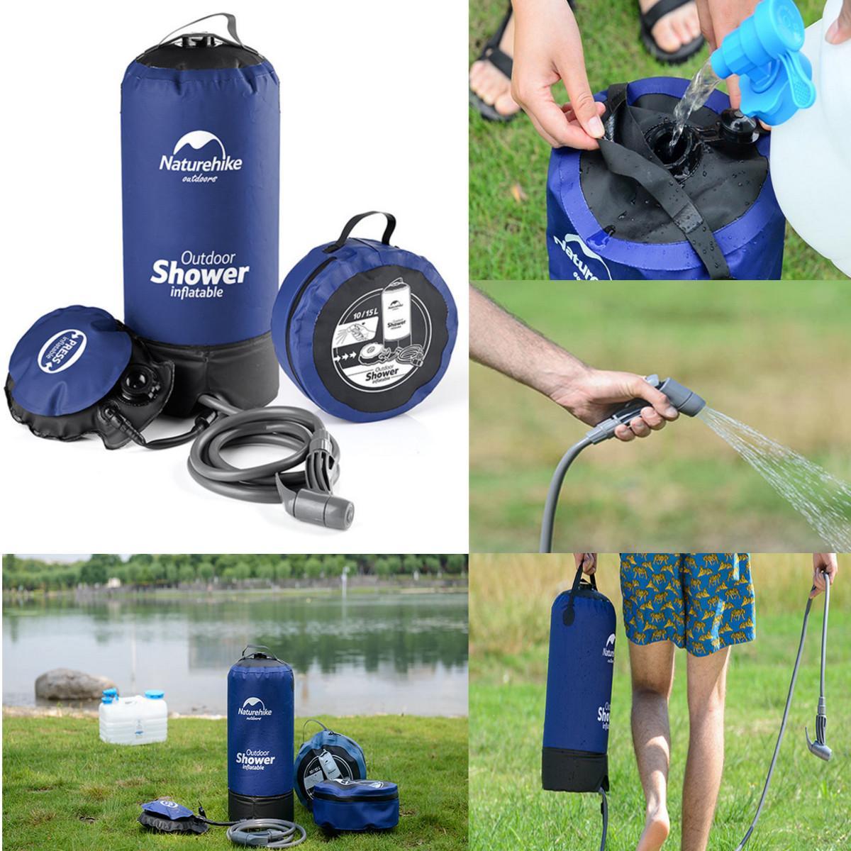 Folding Outdoor Camping Shower Bag
