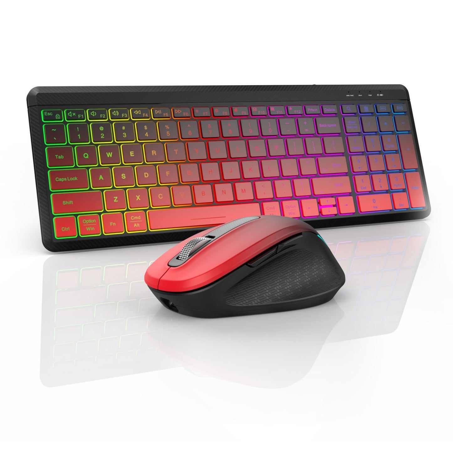 Wireless Bluetooth Keyboard Mouse Set
