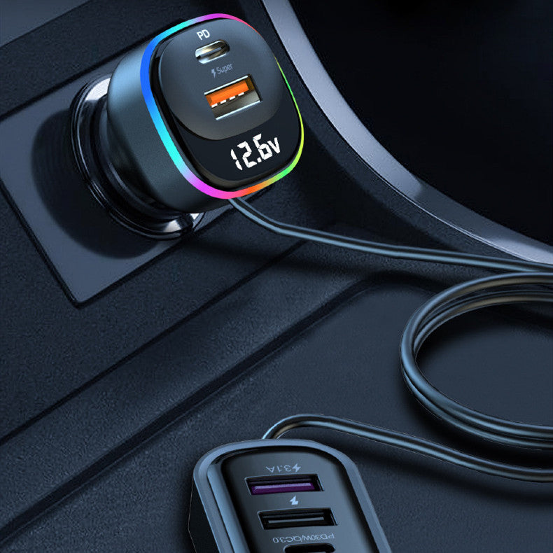 Multi-Function Super Fast Car Charger