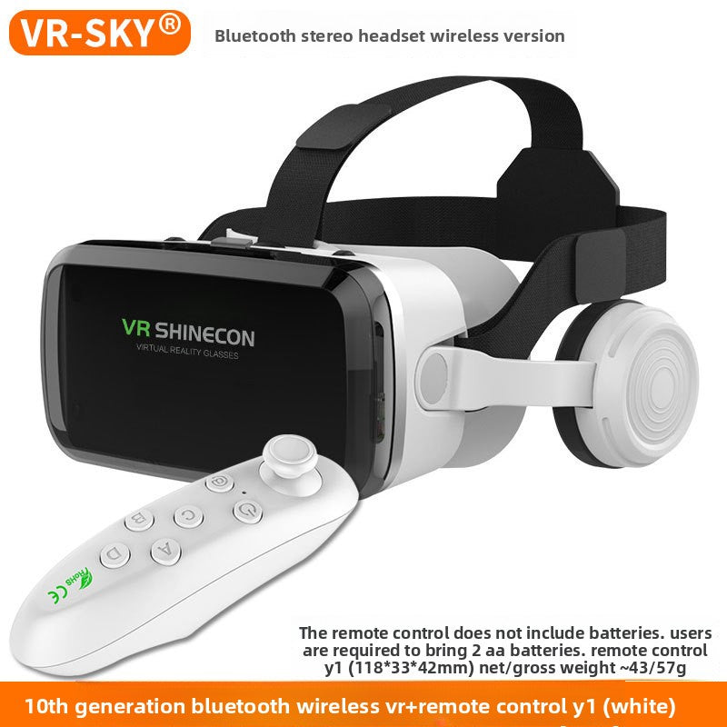 Wireless 3D Bluetooth VR Headset