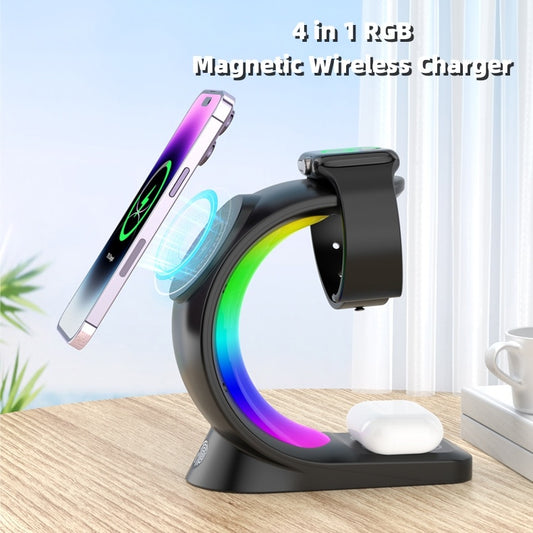 4-In-1 Atmosphere Light Charging Station