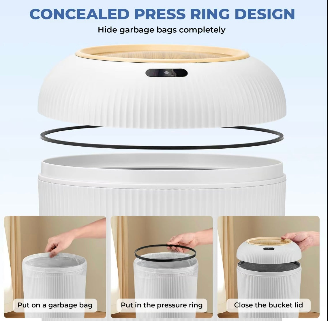 Smart Sensor Trash Can