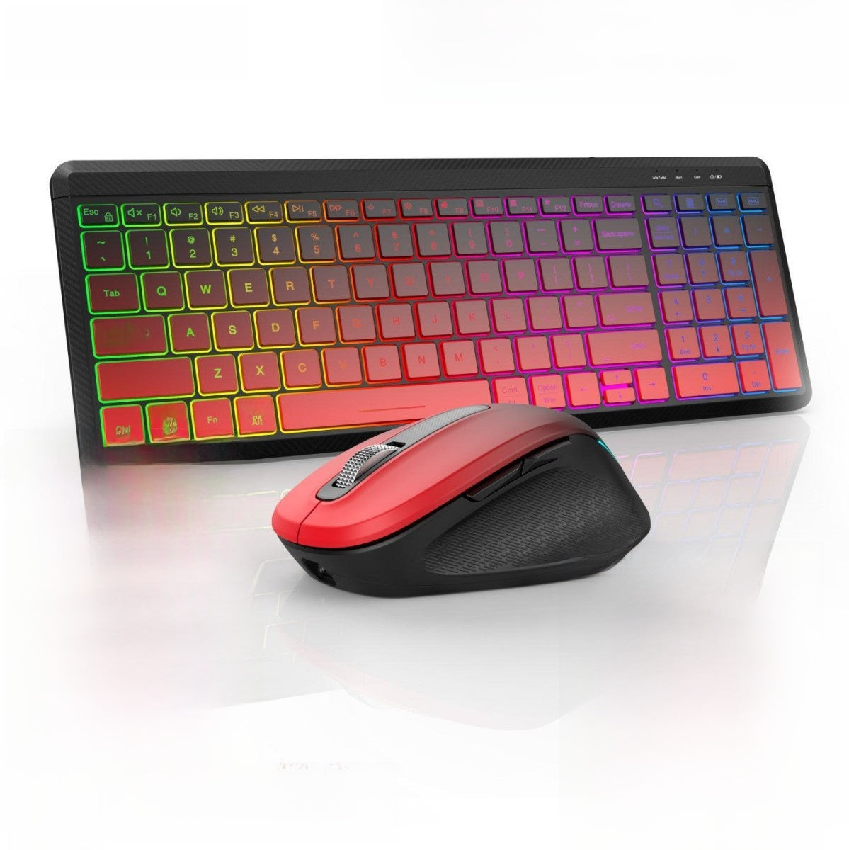 Wireless Bluetooth Keyboard Mouse Set