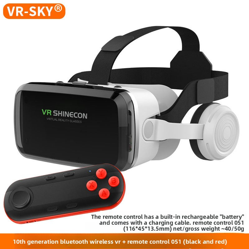 Wireless 3D Bluetooth VR Headset