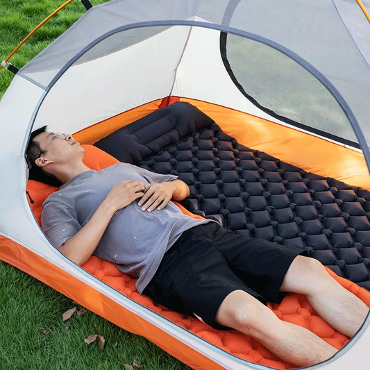 Ultralight Inflatable Camping Pad with Rapid Inflation