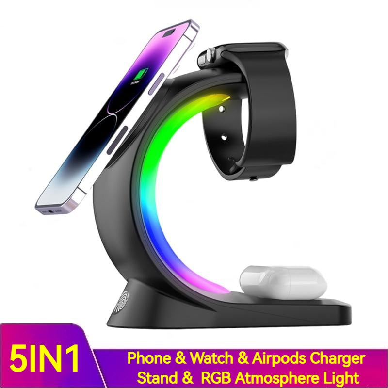 4-In-1 Atmosphere Light Charging Station