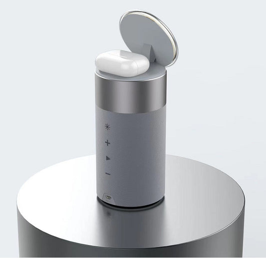 3-In-1 Bluetooth Speaker With Touch Lamp