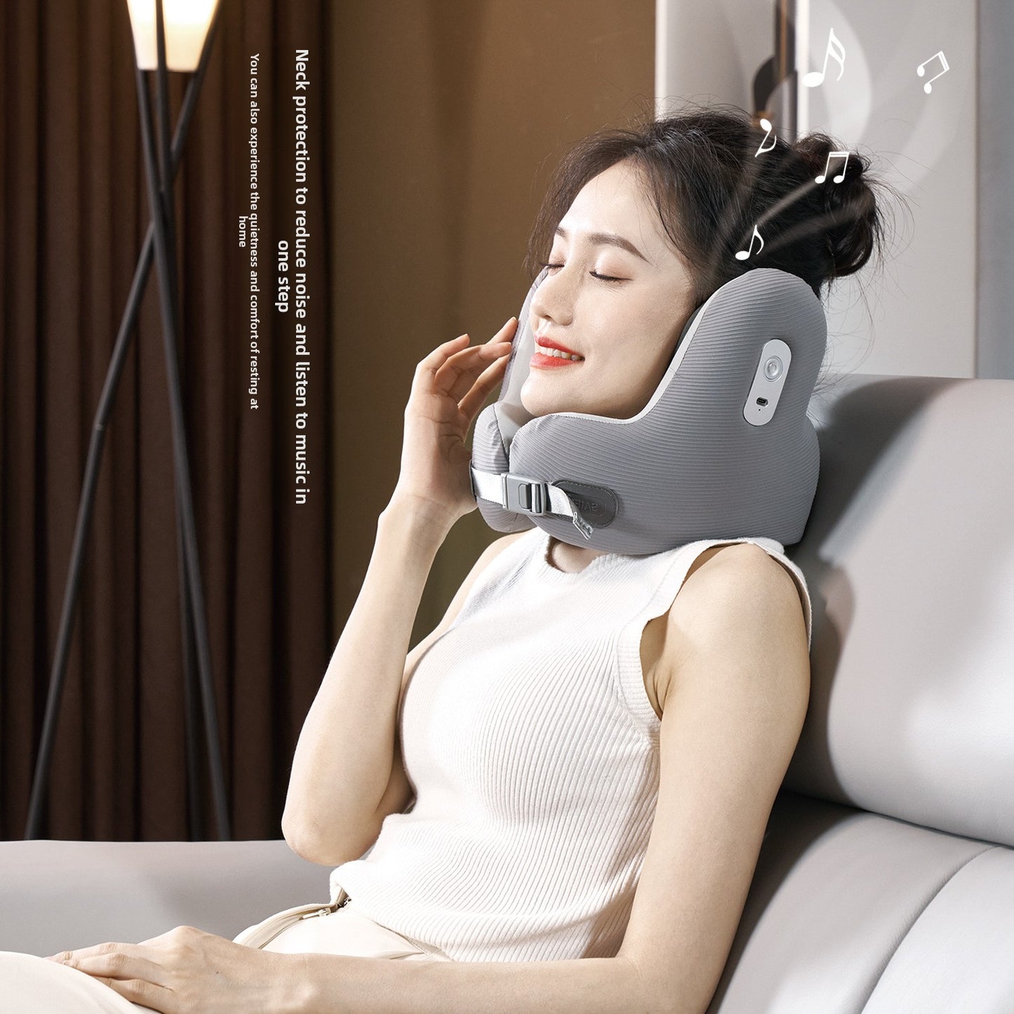 Bluetooth Music U-Shaped Pillow