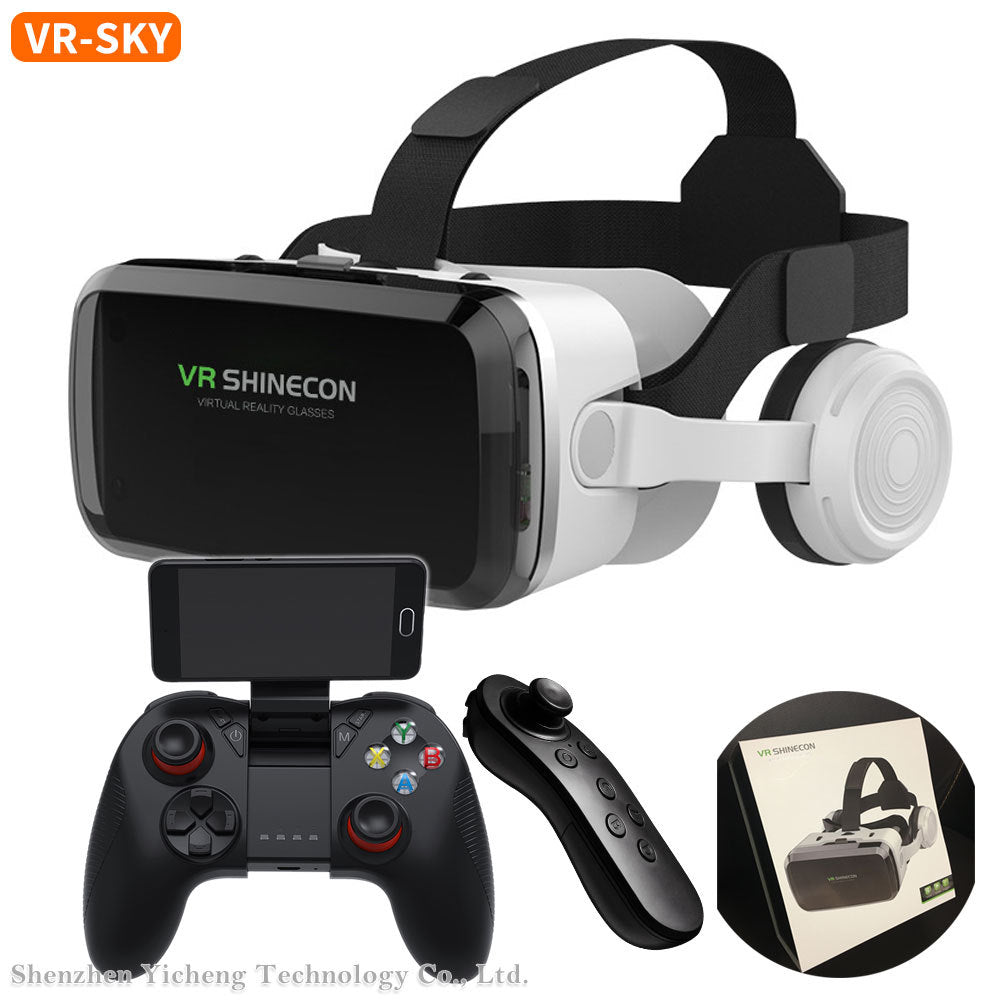 Wireless 3D Bluetooth VR Headset