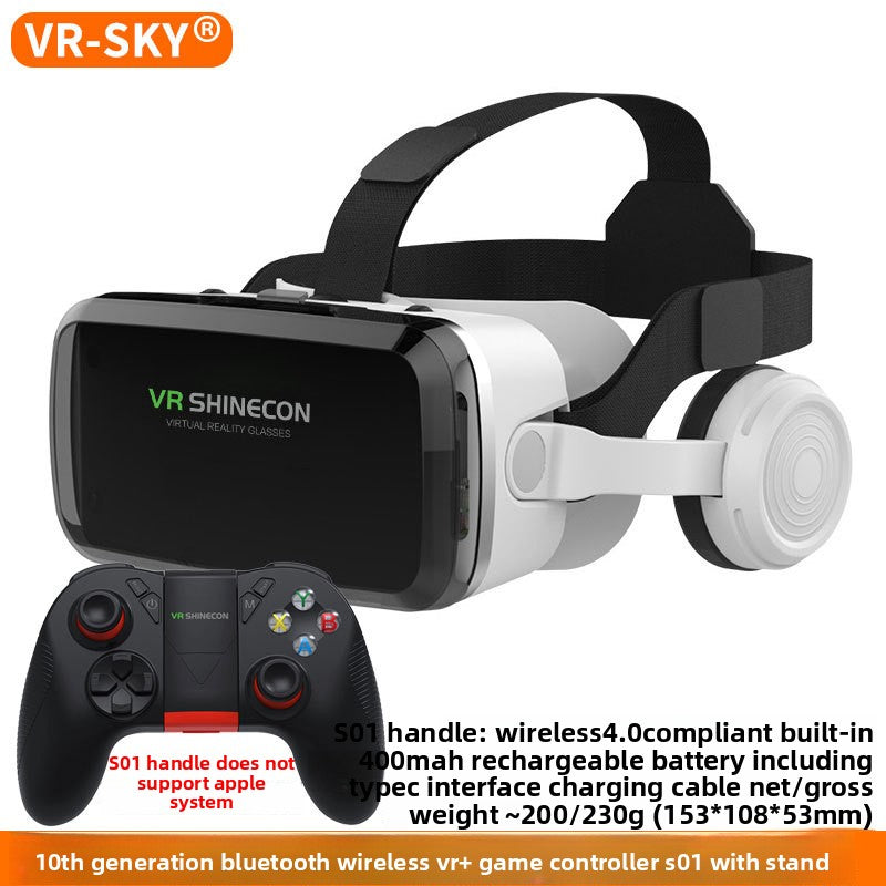 Wireless 3D Bluetooth VR Headset