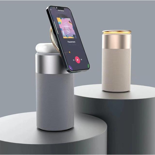 3-In-1 Bluetooth Speaker With Touch Lamp