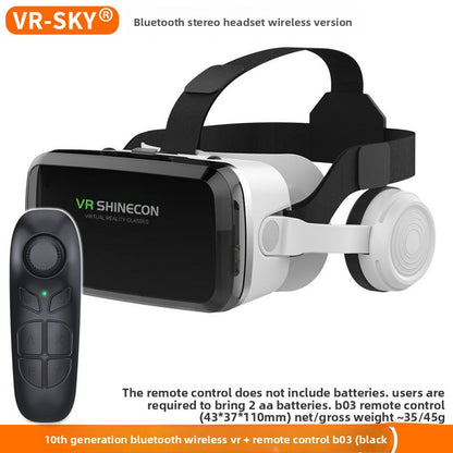 Wireless 3D Bluetooth VR Headset