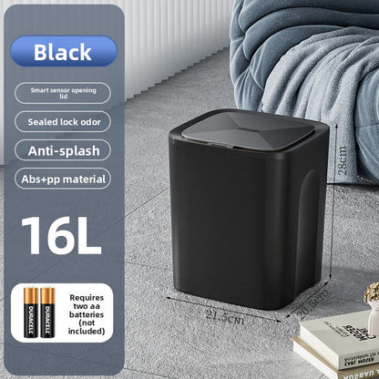 Smart Sensor Trash Can with Waterproof Design