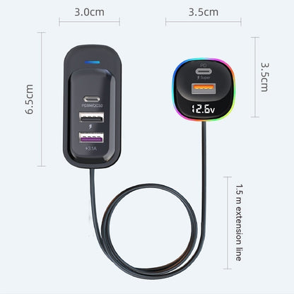 Multi-Function Super Fast Car Charger