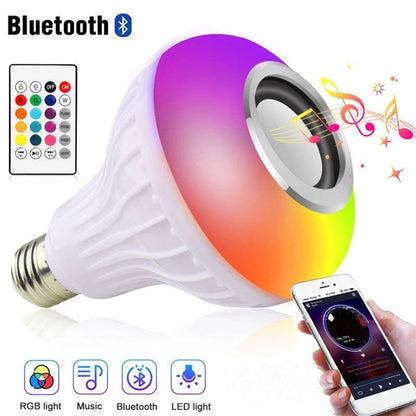 Colorful Bluetooth Music Bulb
