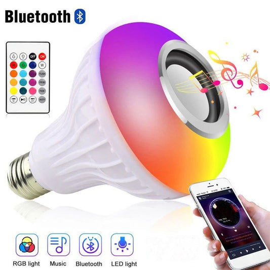 Colorful Bluetooth Music Bulb