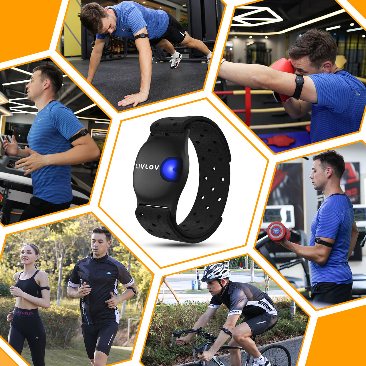 Running Outdoor Fitness Heart Rate Monitor