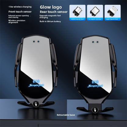 Car-Mounted Wireless Charging Phone Holder