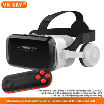 Wireless 3D Bluetooth VR Headset