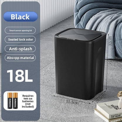 Smart Sensor Trash Can with Waterproof Design