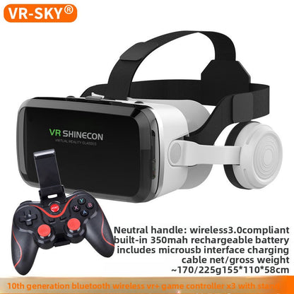 Wireless 3D Bluetooth VR Headset