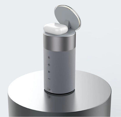 3-In-1 Bluetooth Speaker With Touch Lamp