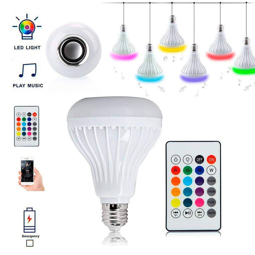 Colorful Bluetooth Music Bulb