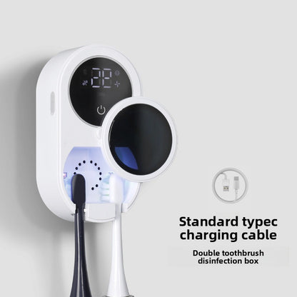 Smart UV Toothbrush Sanitizer with Auto-Drying