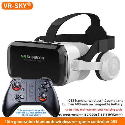 Wireless 3D Bluetooth VR Headset