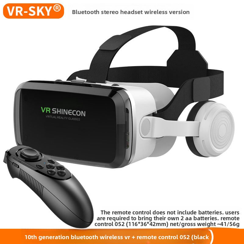 Wireless 3D Bluetooth VR Headset