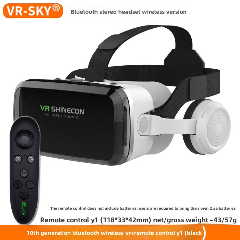 Wireless 3D Bluetooth VR Headset