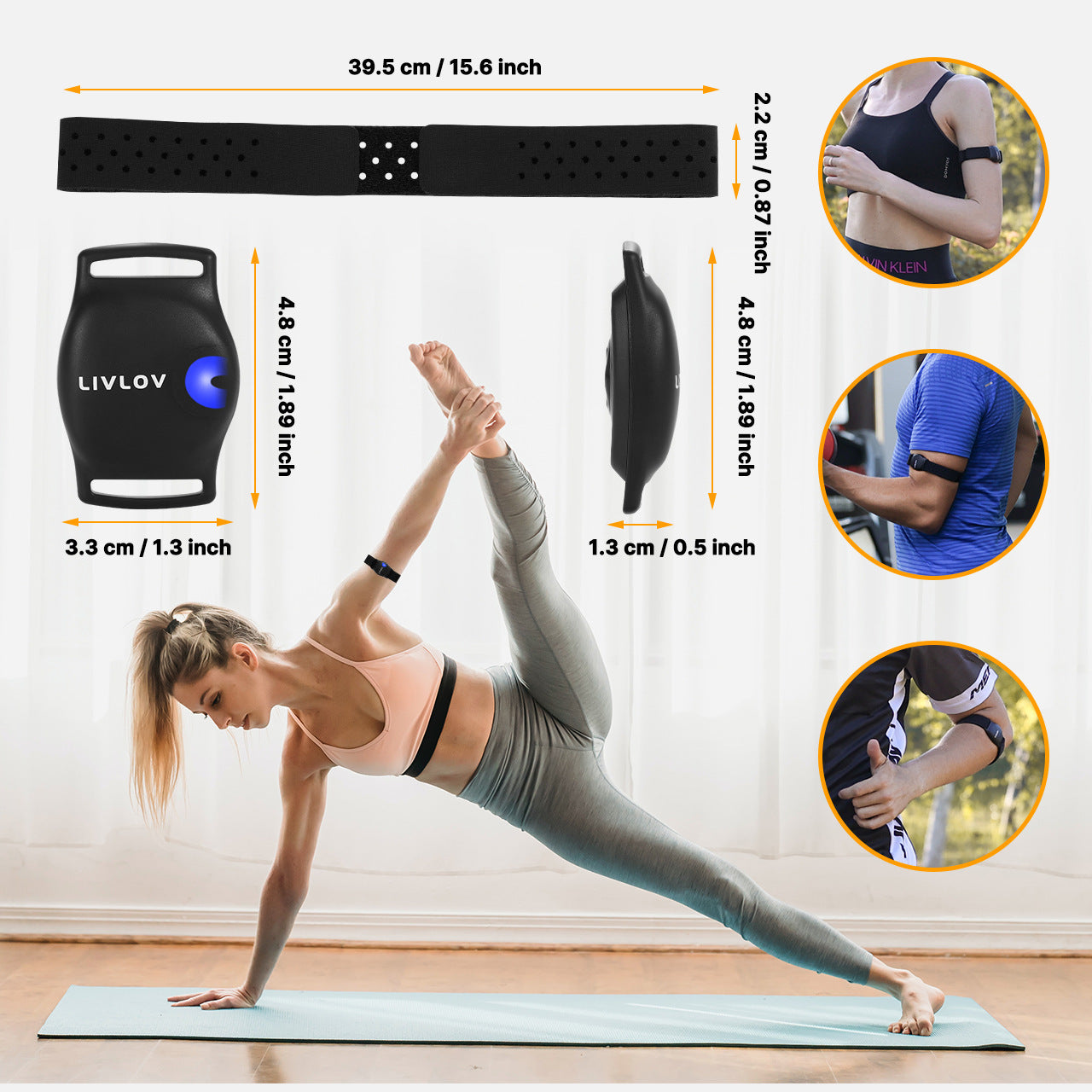 Running Outdoor Fitness Heart Rate Monitor