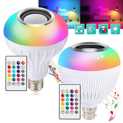 Colorful Bluetooth Music Bulb